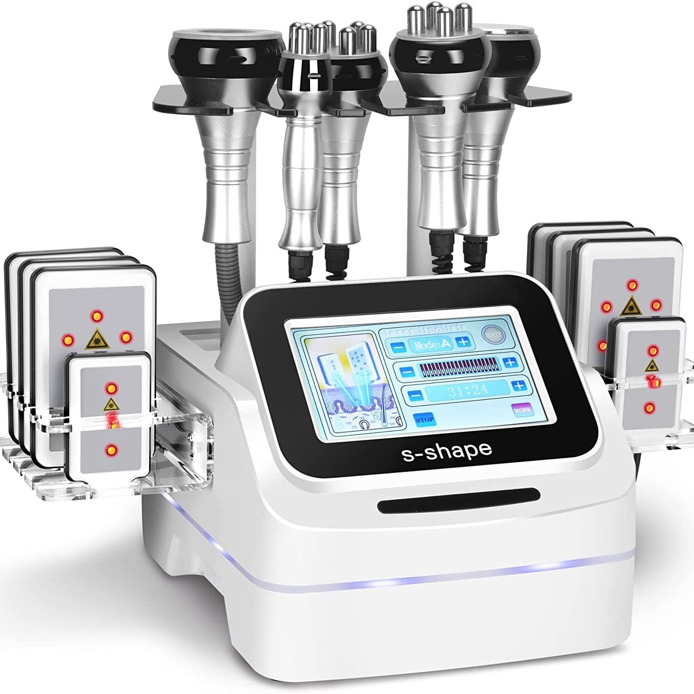 Cross-border Supply Multi-functional 5-in-1 Slimming Beauty Instrument Home Massage Beauty Device Cavitation Machine