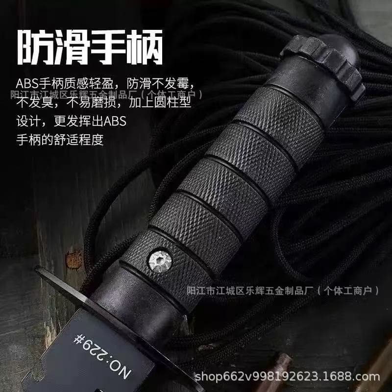 Yangjiang Knife Outdoor Knife 229 Portable Knife Car Self-Defense Knife Outdoor Fruit Knife Camping Window Breaker Knife Wholesale