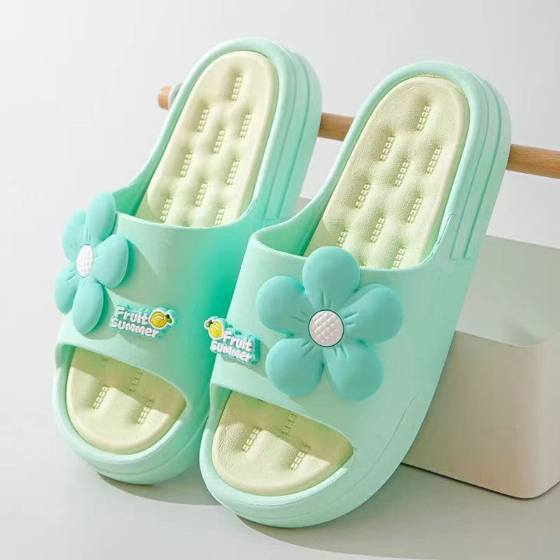 2024 New Summer Slippers, Super Cute Bathroom Anti-Slip Soft Thick Sole Odor-Resistant Indoor Outdoor Sandals