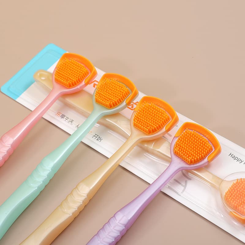 LERCH Portable Oral Care Tongue Scraper, Oral Tongue Cleaning Brush, Tongue Scraper, Source Manufacturer Wholesale