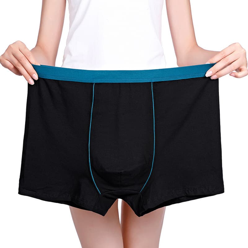 Plus Size Men's Underwear Cotton Comfortable Big Man Briefs Extended Size Boxer Shorts