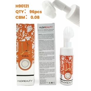 HUDA BEAUTY YARA CLEANSING FOAM with Built-in Brush Head Face Wash