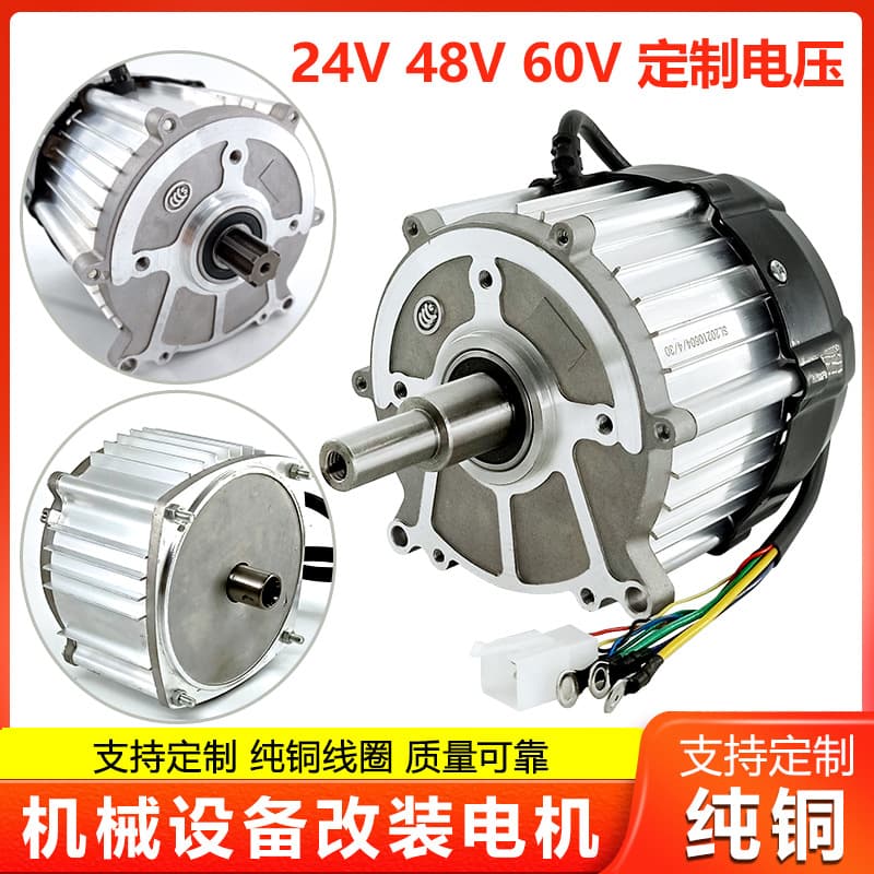 Electric tricycle motor 24V 48V550W800W1000W1500W modified mechanical equipment electric motor motor