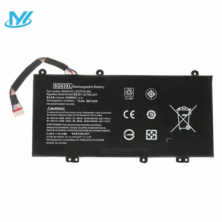 Suitable for Hui P ENVY 17 M7 TPN-I126 L125 LB7E LB7F notebook battery SG03XL