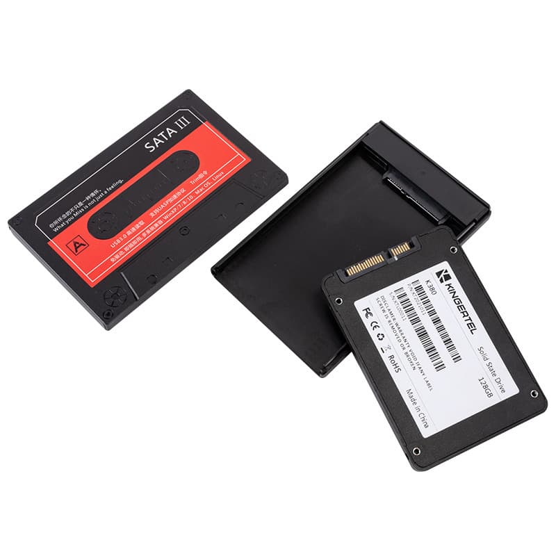 2.5-inch SATA SSD Enclosure USB 3.0 for Laptop Desktop Mobile Hard Drive Case