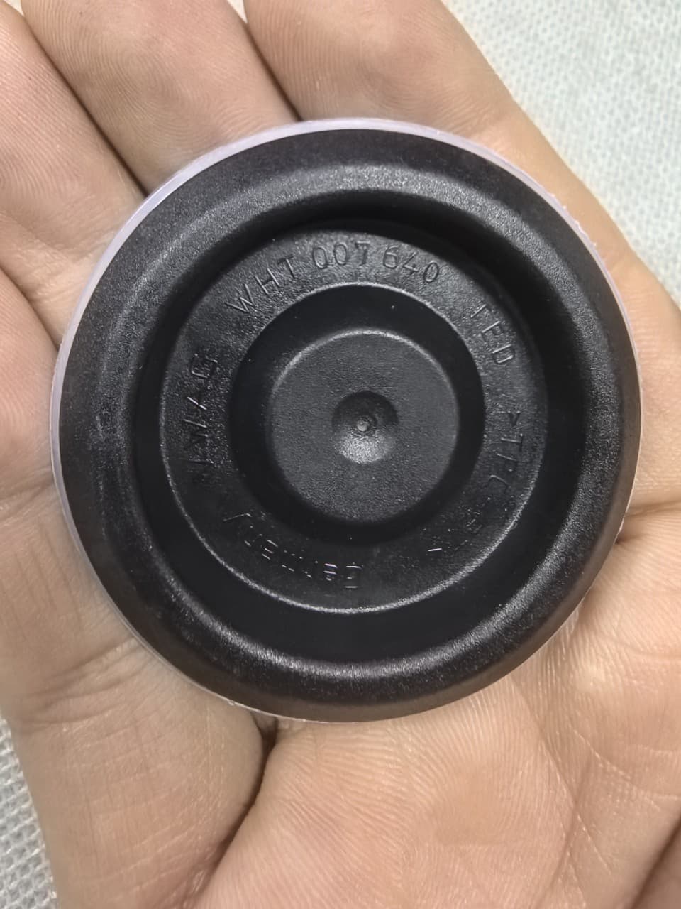 WHT007640 N10226601 Touguan ID7, Superb, Octavia body plug cover, base plate plug, rubber plug 40mm