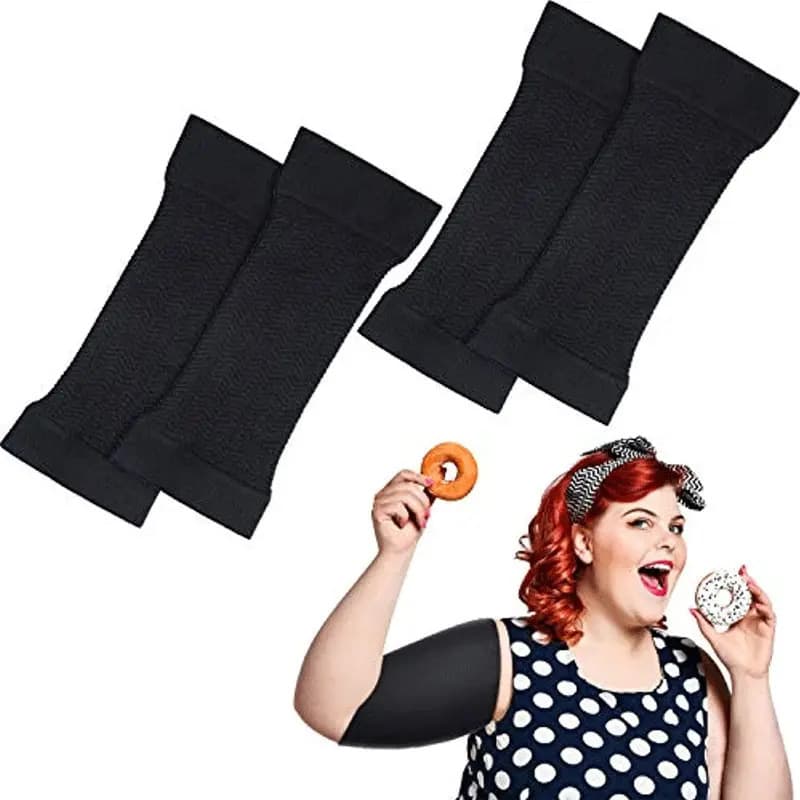 Slimming Shapewear Arm and Leg Covers for Women Excess Skin Reducer Slimming Effect Nylon Fabric Seamless Thin Model for All Seasons