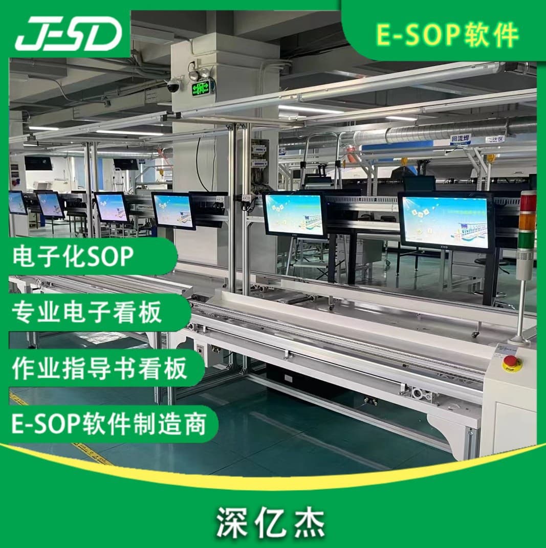 Shengyijie ESOP Production Plan Real-Time Data Collection Monitoring Software Visual Counter LED Display Screen