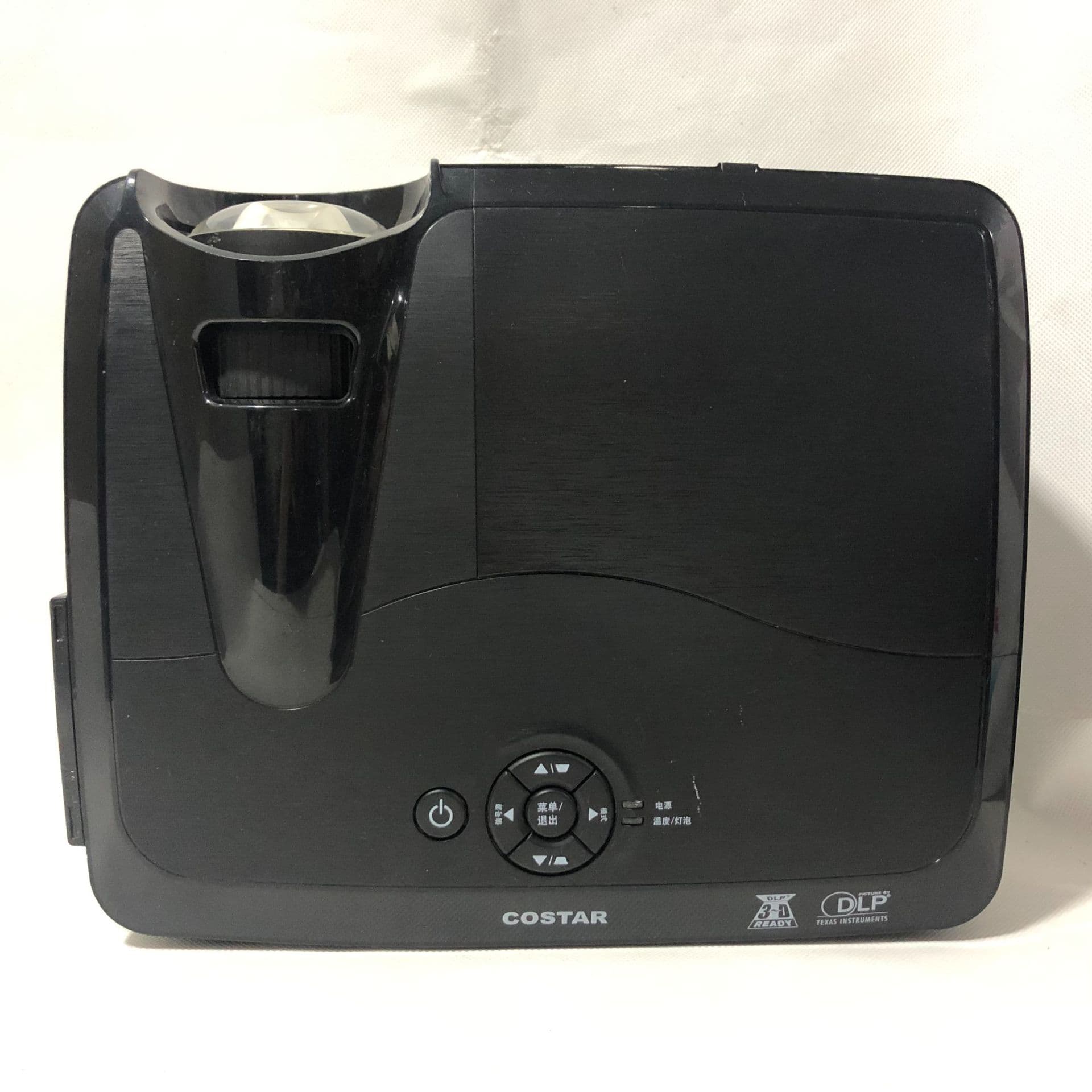 Used Zhongguang Optics T757ST projector, home, high-definition, office, teaching, business meeting portable projector