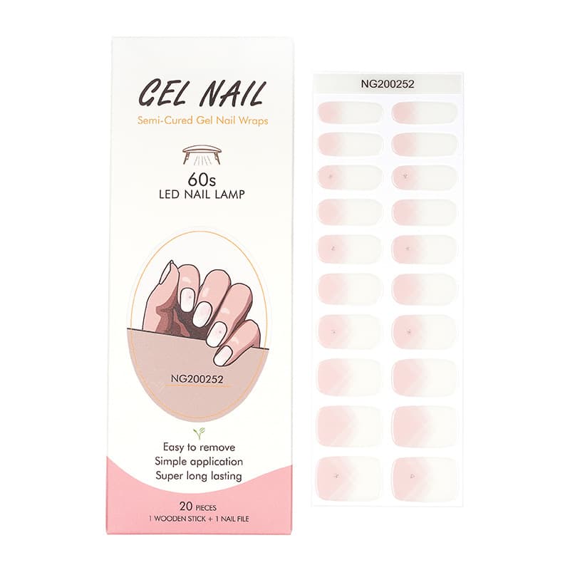 Cat Eye Gel Nail Stickers Hardens Under UV Lamp Wearable Nail Art Gold Foil Nail Stickers Wholesale Factory Source