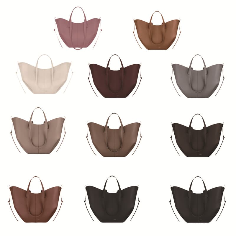 Polene wing bag French brand Cyme shoulder armpit bag large capacity portable tote bag commuting