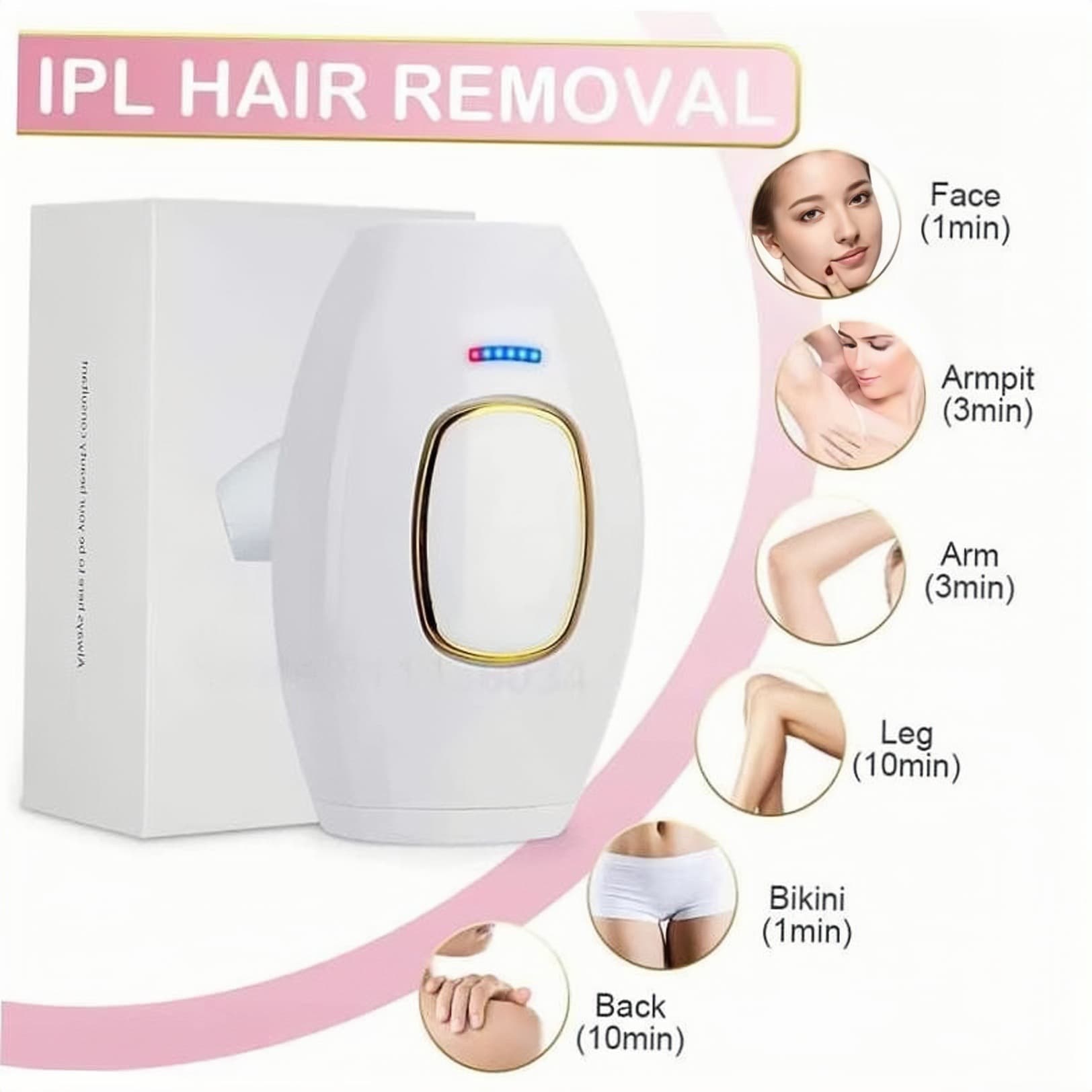 Wholesale Hair Removal Device from Factory Source, Cross-border Medical Hair Removal Tool, Beauty and Home Full Body Hair Remover