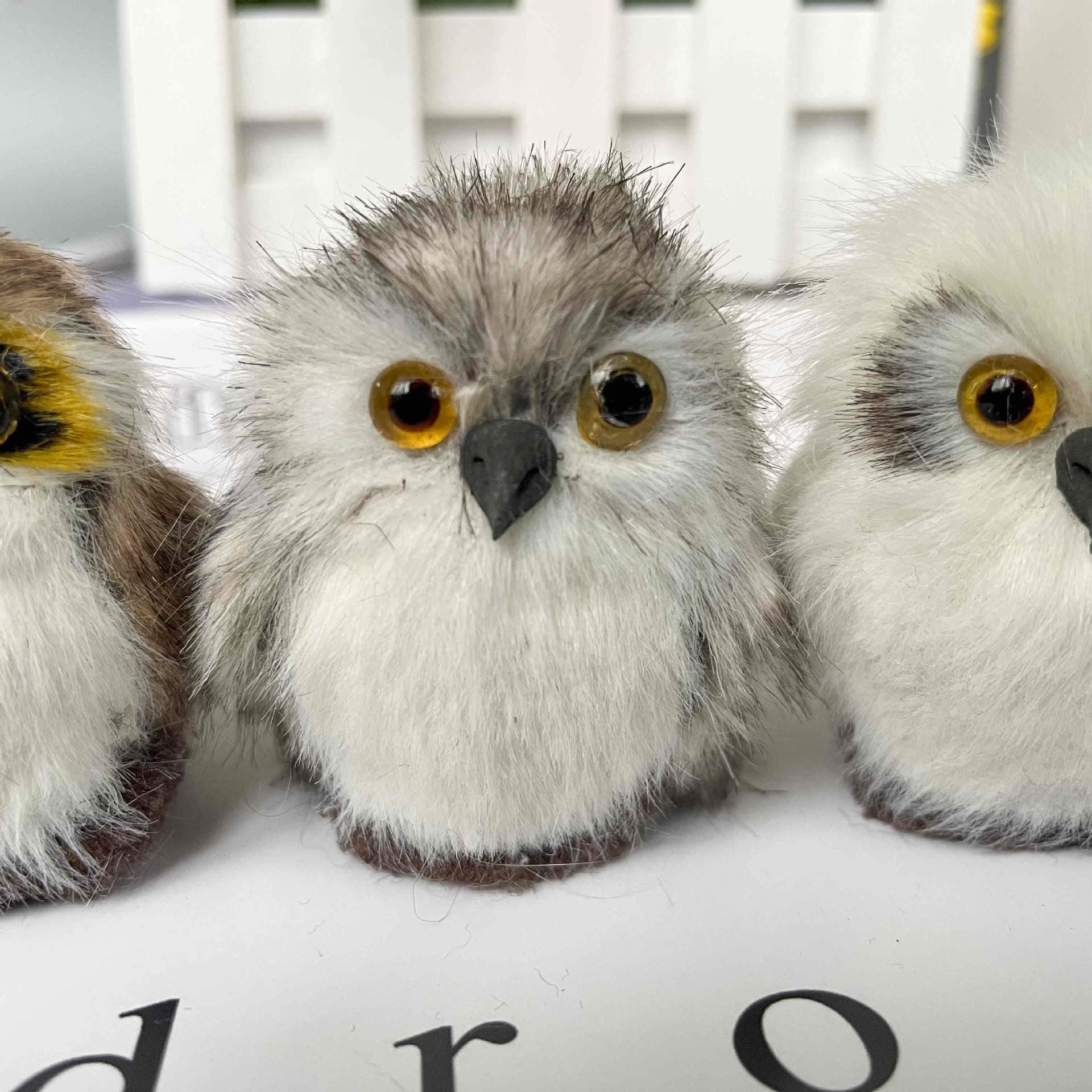 Creative Simulation Owl Ornament, Cute Plush Decoration, Wholesale Furniture Decorations and Toys