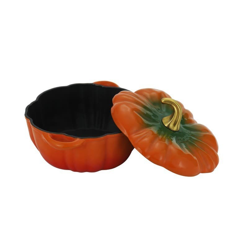 Cast iron enamel pot stew pot soup pot stew pot induction cooker enamel seafood stew pot takeaway enamel pot home