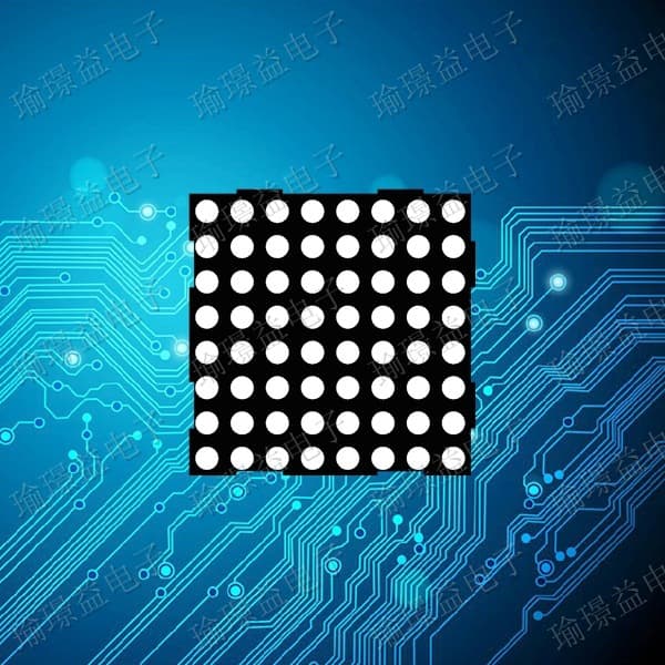 LED Dot Matrix Module F5.0 8x8 Dot Matrix Module Red 2088AS 2088BS In Stock, Volume Discounts Available
