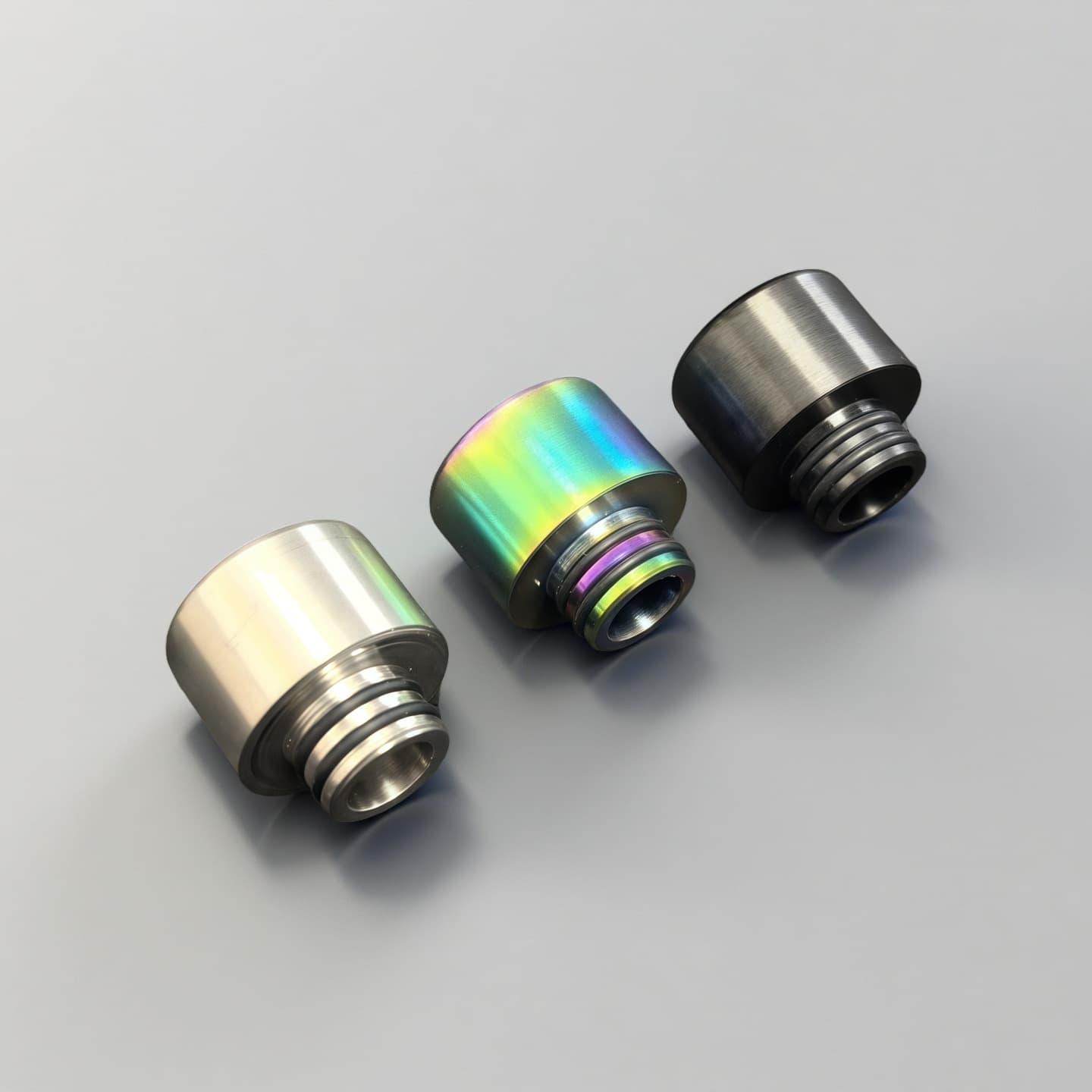 Factory direct sales mechanical rod atomizer 510 metal cigarette holder stainless steel large smoke cigarette holder non-standard CNC processing