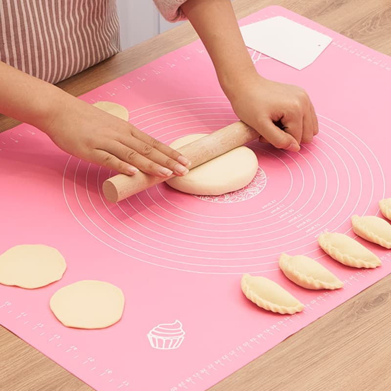 Food-Grade Kneading Mat Thick Silicone Dough Mat Dumpling Making Panel Dough Mat Home Use Bun Dumpling Board In Stock