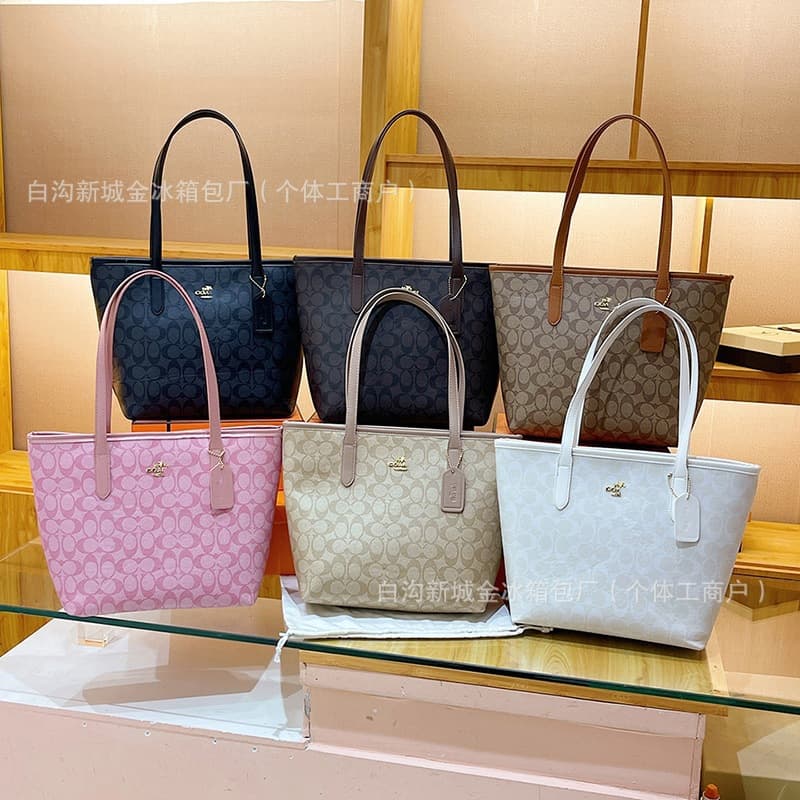 Women's Handbag 2025 New Fashion Printed Bucket Bag Large Capacity Shoulder Bag Cross-Border Wholesale Lady Bags