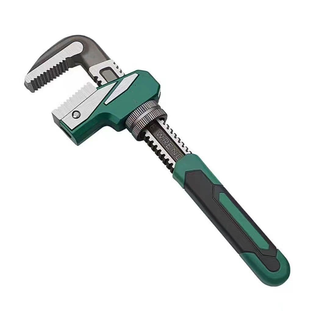 F-Type Quick-Release Pipe Wrench Universal Household Large-Diameter Plumbing Disassembly Wrench Manual Pipe Pliers Stainless Steel