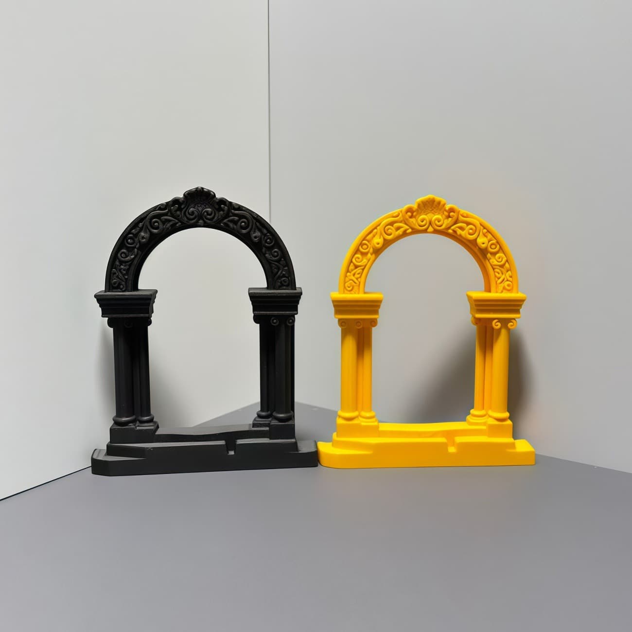 Dollhouse DIY Accessories European Roman Column Arch Model Badge Holder Accessories for Ita Bags Ita Boards Background
