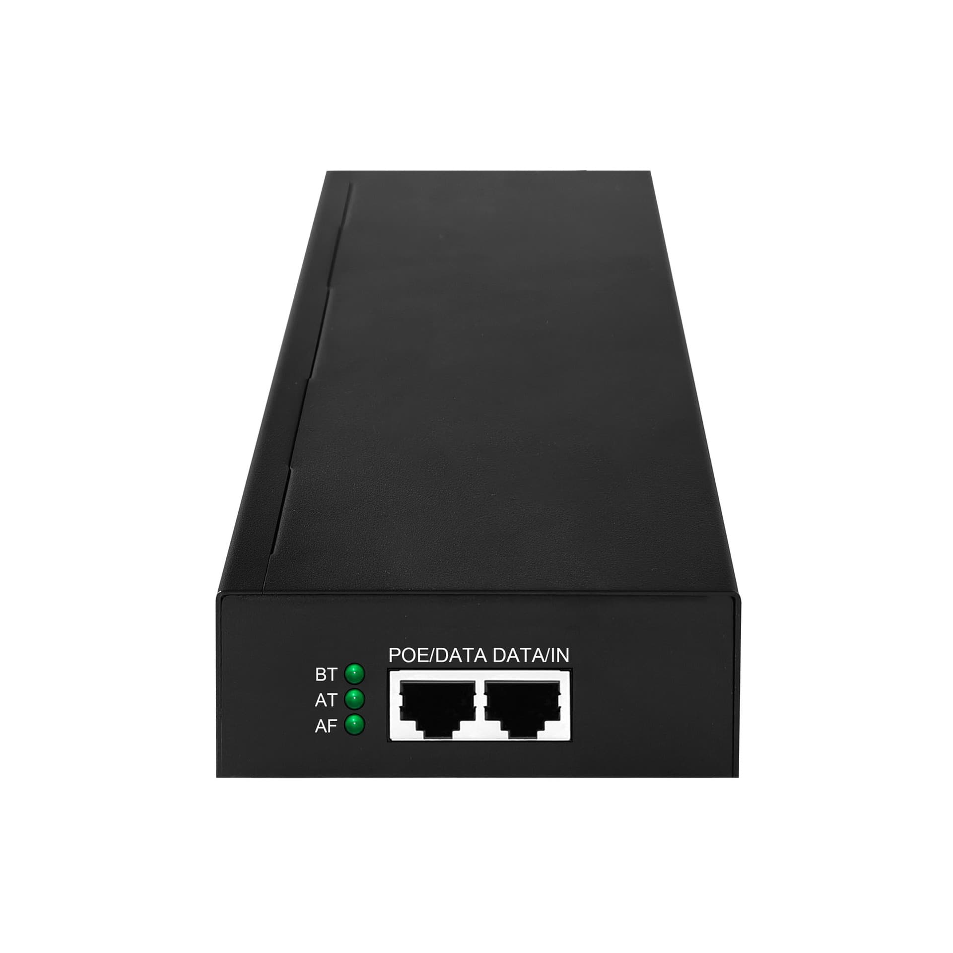 Finer 180W standard PoE injector, 1G/2.5G, 110-240Vac, 802.3af/at/BT
