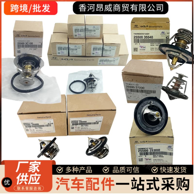 Cross-border 2550023001, 25500-23001, 2550023010 for Hyundai Kia thermostat assembly