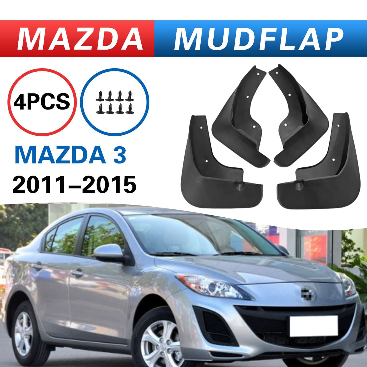 Fender for Mazda 3 Axela Mazda 3 2011-2015 Cross-border Trade Auto Accessories