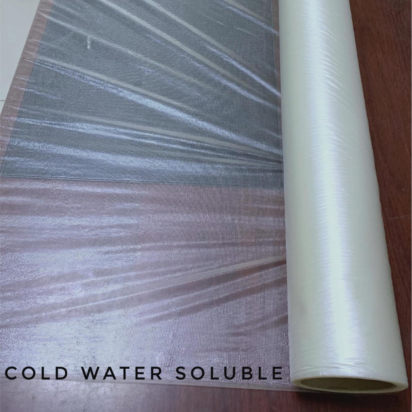 Source Manufacturer Cold Water-Soluble Embroidery Film, Anti-Laser Heat-Soluble Embroidery Film, PVA Water-Soluble Packaging Film