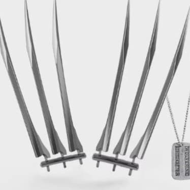 Halloween Wolverine Claws 1:1X-Men model ornaments Halloween toys cos props Wolverine Claws