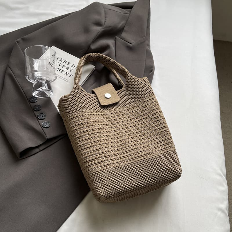 Handbag niche ins outing shoulder portable simple letter casual shopping bag new fashion tote bag new