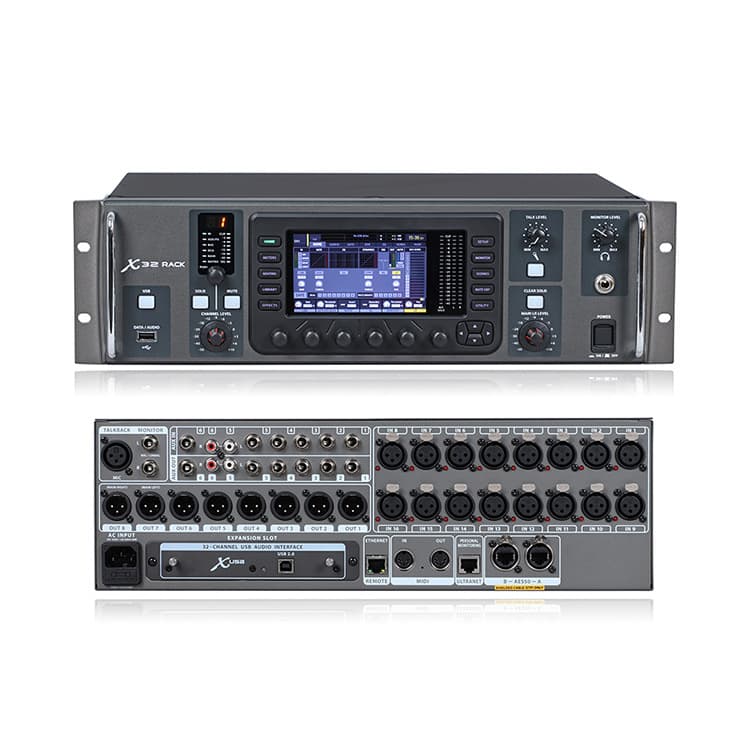X32 Rack Digital Mixer 32-Channel Professional Stage Performance Digital Mixer