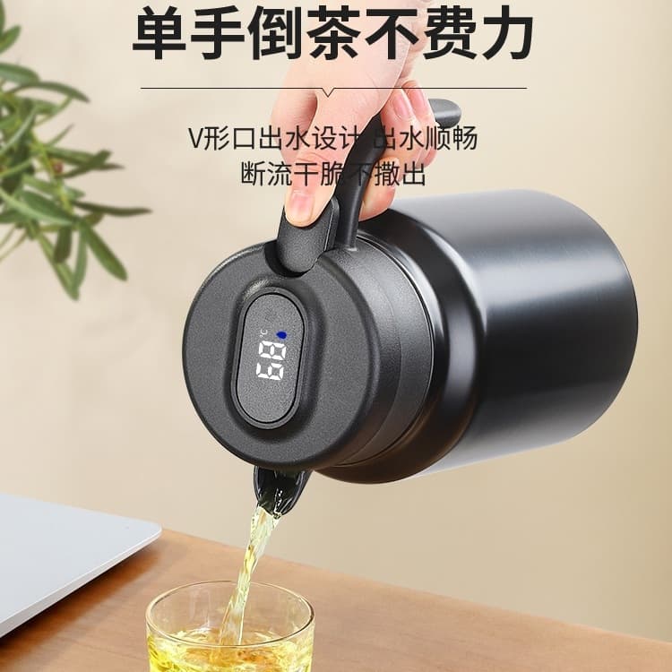 Downs Steep Teapot Insulated Tea Infuser Stainless Steel Food-Grade Tea-Water Separation Large Capacity Aged White Tea Brewing Kettle Thermos