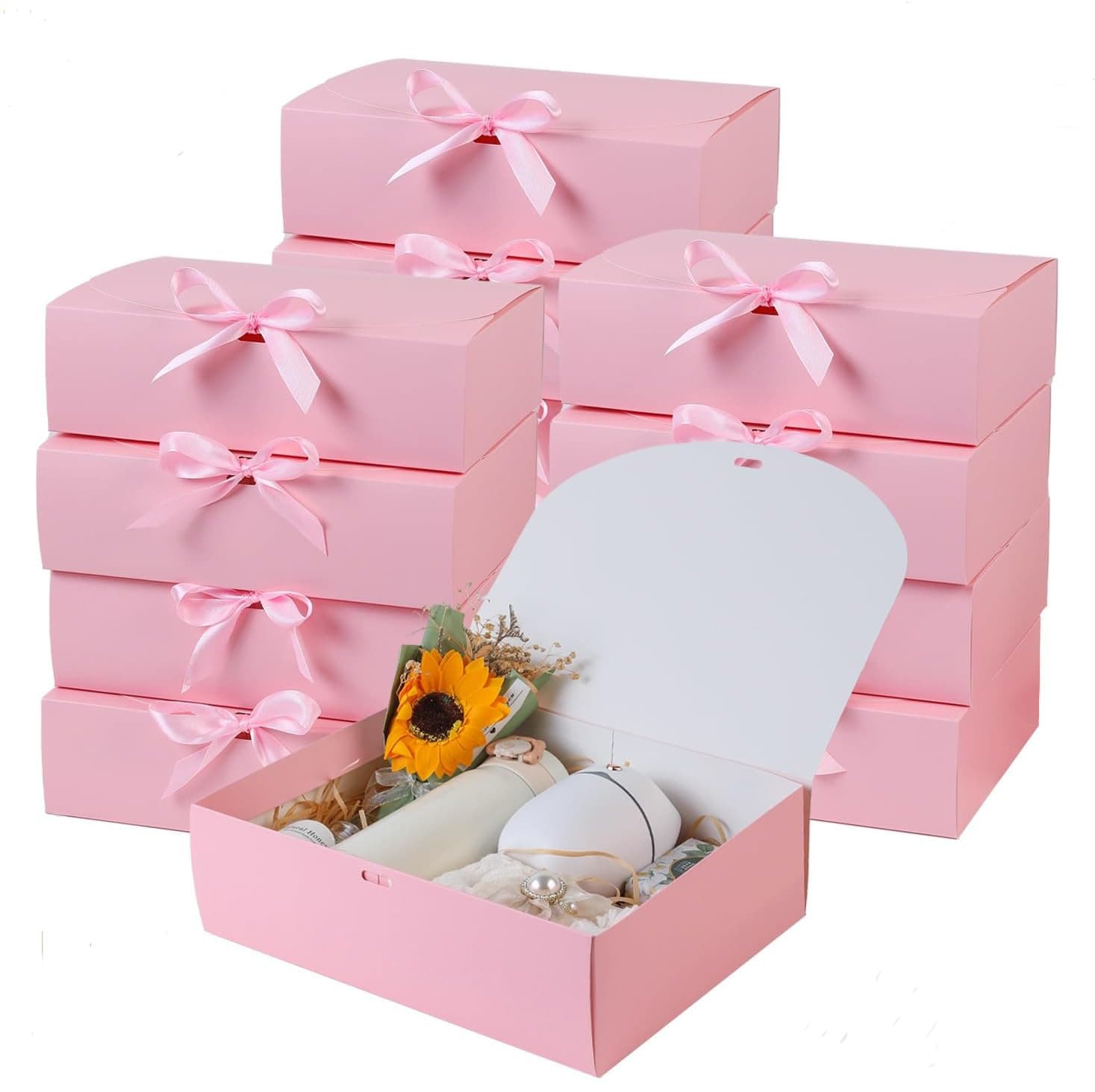 Cross-border hot selling bow ribbon gift box lipstick gift box cosmetics gift box companion gift box birthday gift box