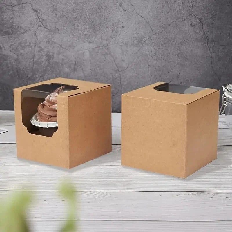 Baking Packaging Muffin Box Cupcake Box Egg Tart Box Snow Mei Niang Packaging Box Cake Packaging Box Western Dessert