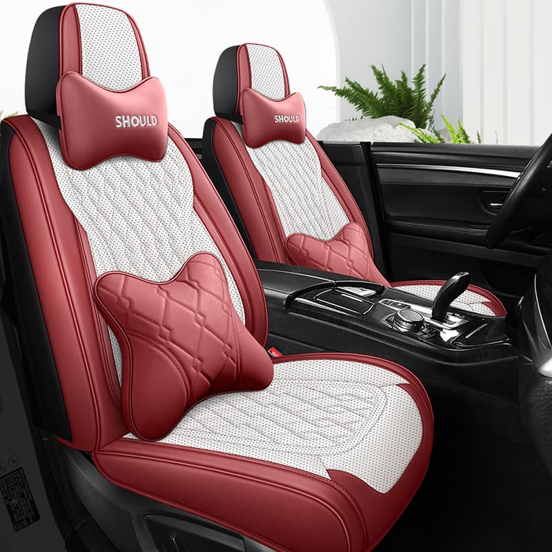 Suitable for Honda CRV, Lingpai, XRV, Civic, Fit, Accord, Binzhi, Haoying All-inclusive Leather Seat Cushion Leather Seat Cover