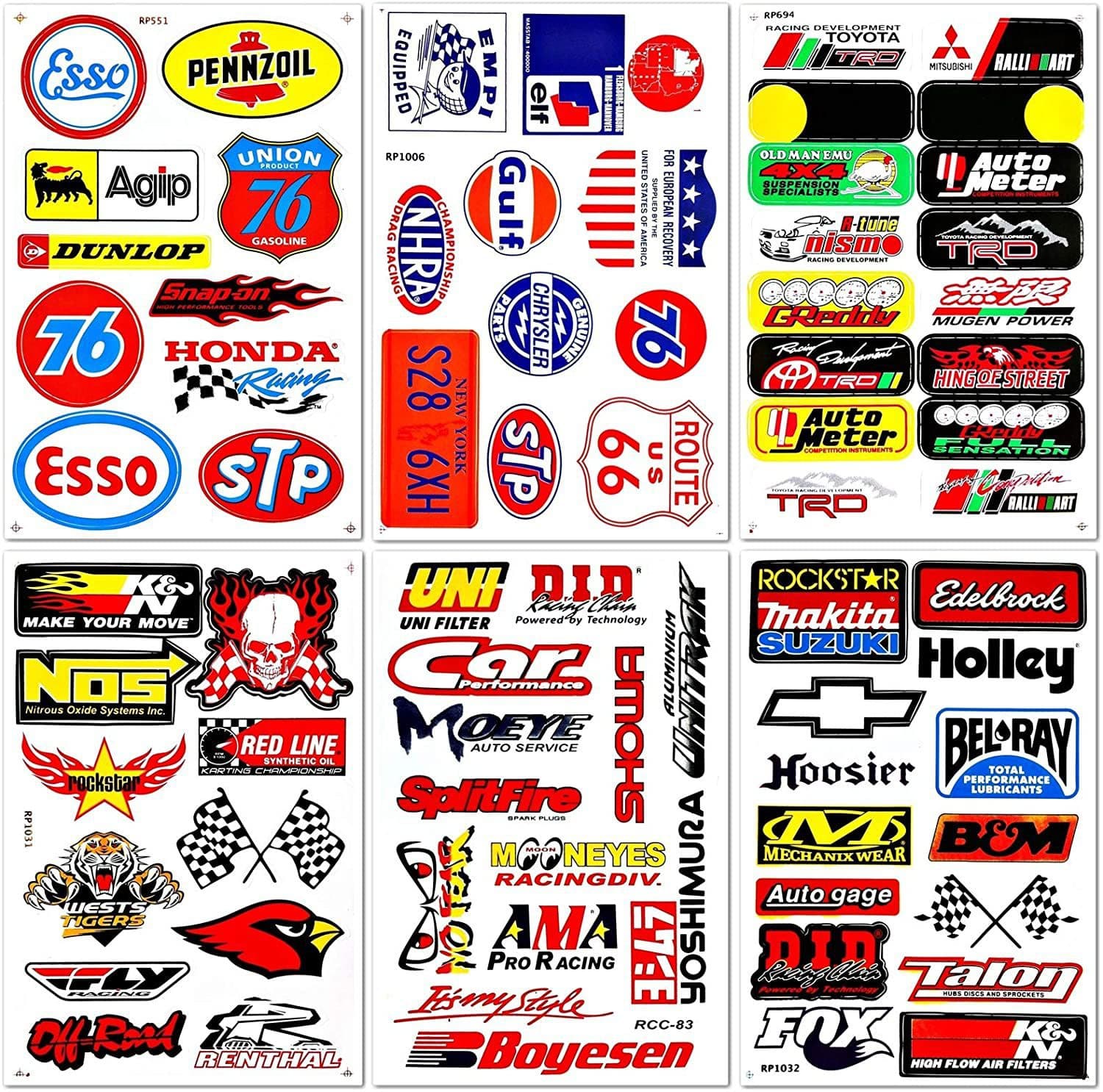 Amazon Racing Sticker Motorcycle Graphic Vinyl Decal Helmet Car Sticker Waterproof Craft