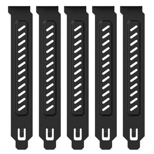 Factory Direct PC Case PCI Slot Heat Dissipation Dustproof Ventilation Cover, Black Metal Stamped Baffle
