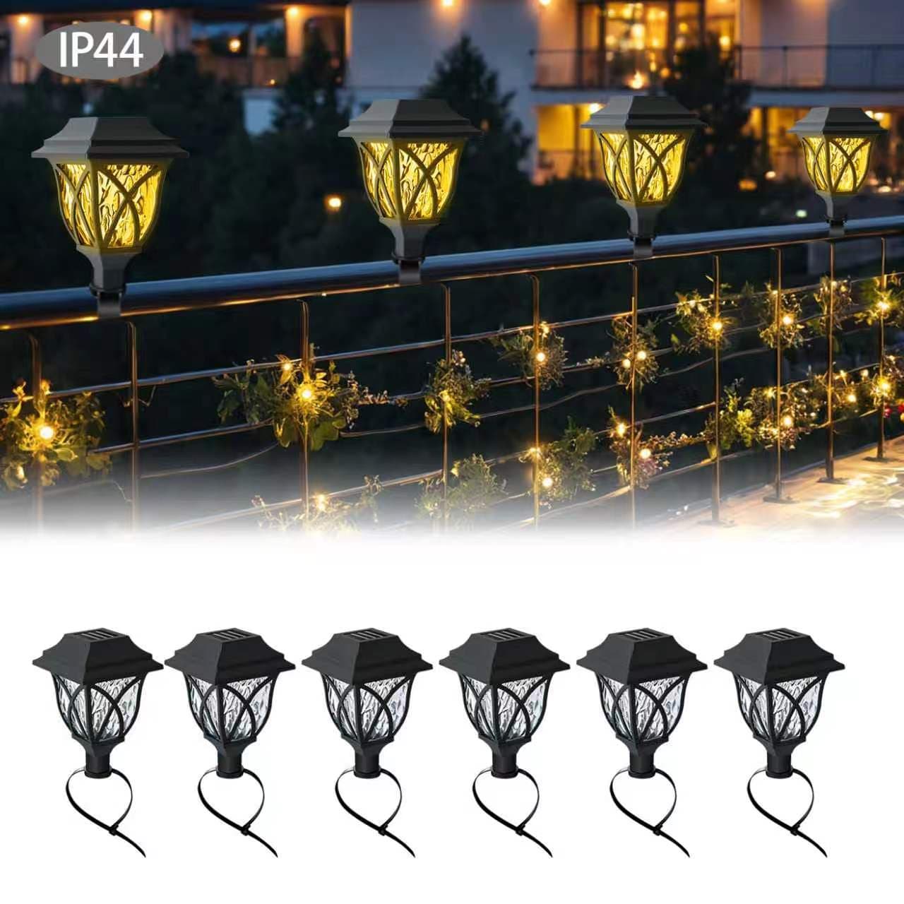 Cross-Border Solar Garden Lights, Outdoor Lights, Retro Square Lights, Tie Lights, Pool Lights, Sensor Lights, Ambient Lights, Garden Lights