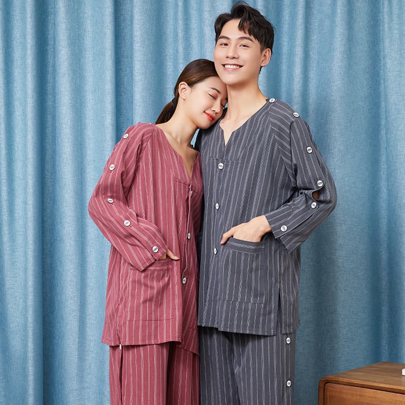 2025 New Moxibustion Suit Sauna Suit Women High-End Sauna Suit Men Back Opening Foot Bath Suit Bathrobe Massage Therapy Suit