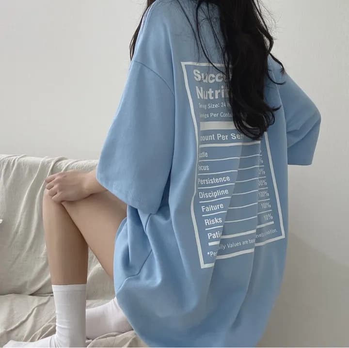 Clothing Korean T-Shirt Women 2024 New American Retro Short Sleeve Top Ins Cotton Letter Simple Loose Fit
