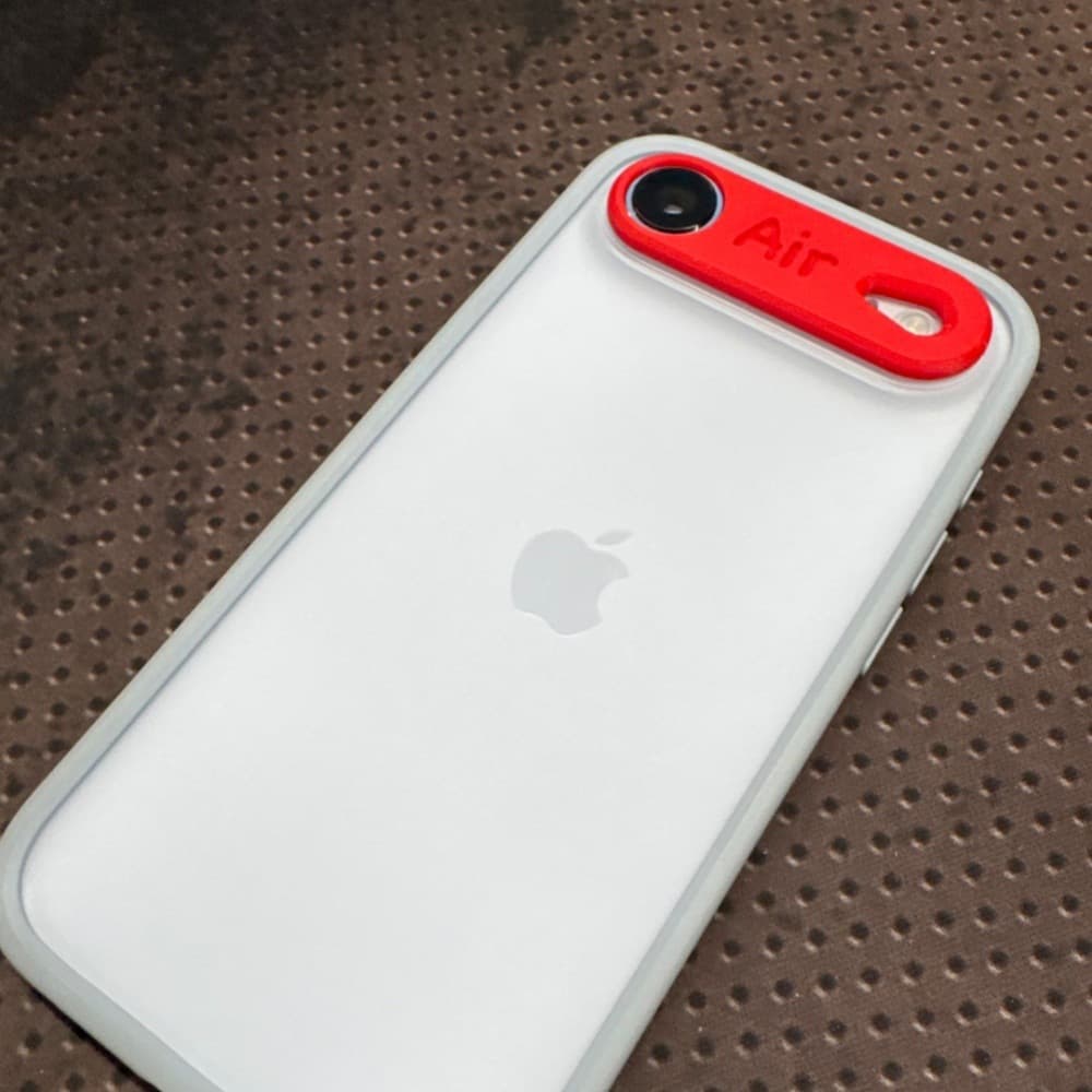 New iPhone Air 17promax lens cover anti-fall adapter dustproof shell cover 3D printing hot style