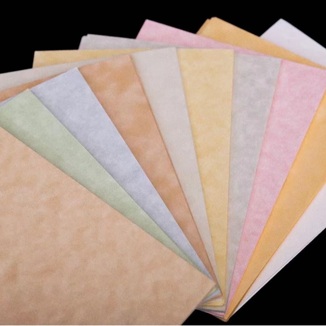 Retro suede-textured thickened envelope paper, Instagram-style artistic and romantic love letter stationery, ready-to-use envelopes for production.