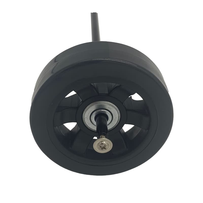 Two-Wheel Hand Pull Cart Wheels, Small Pushcart, Folding Shopping Cart, Grocery Cart Accessories with PVC Wheels Model JXBY010