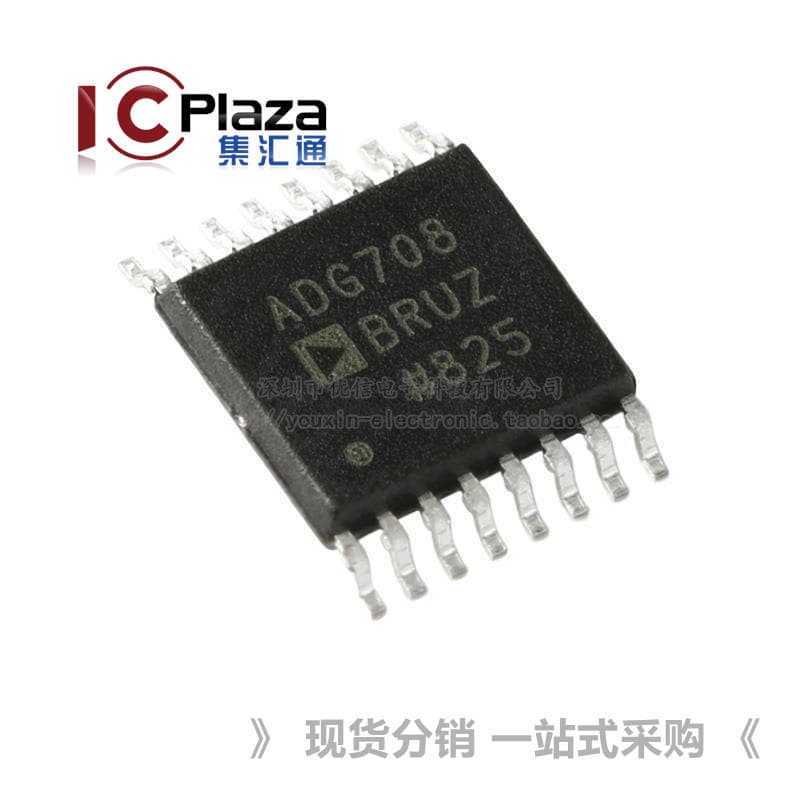 ADG708BRUZ-REEL7 TSSOP-16 8:1 Channel CMOS Analog Multiplexer