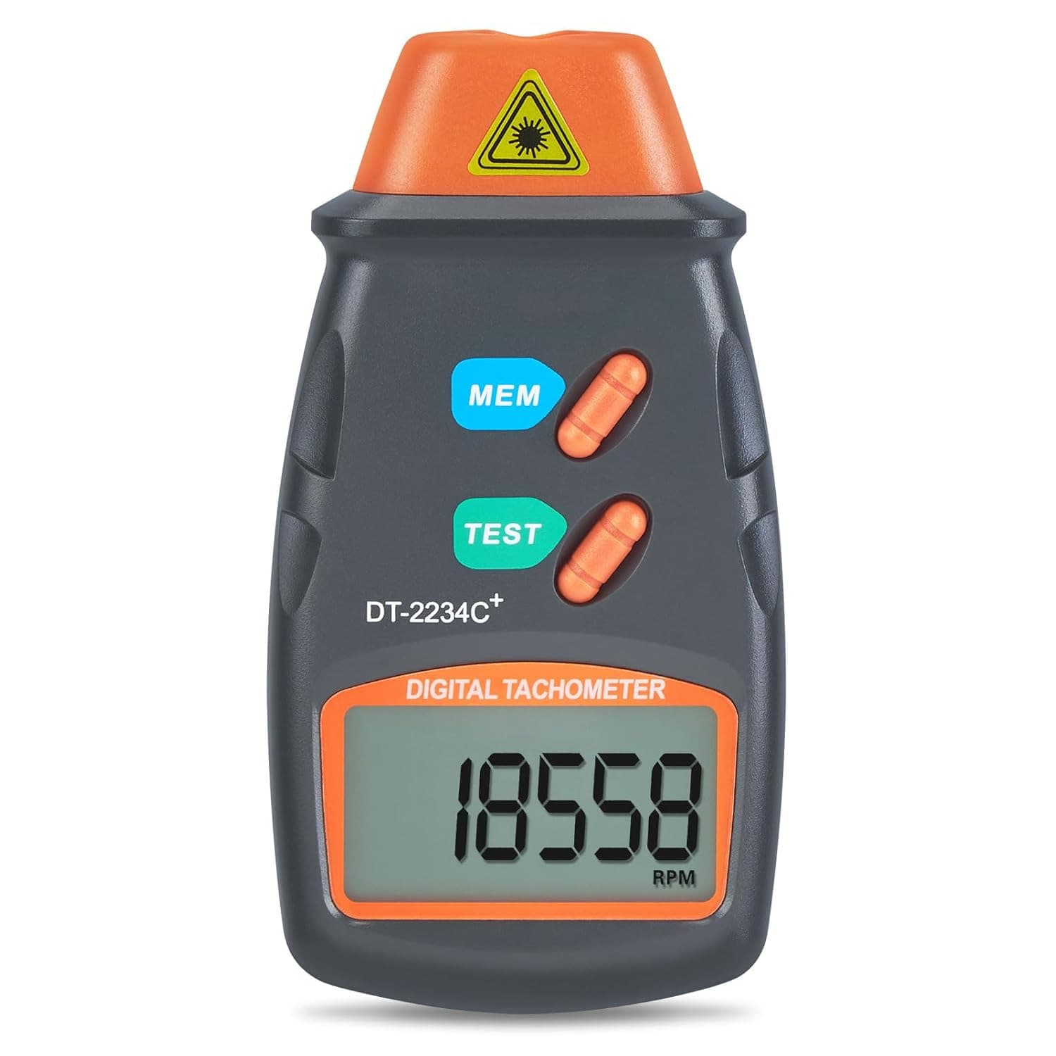 Digital Laser Speedometer Laser Tachometer Non-contact Digital RPM Meter Handheld Photoelectric Tachometer