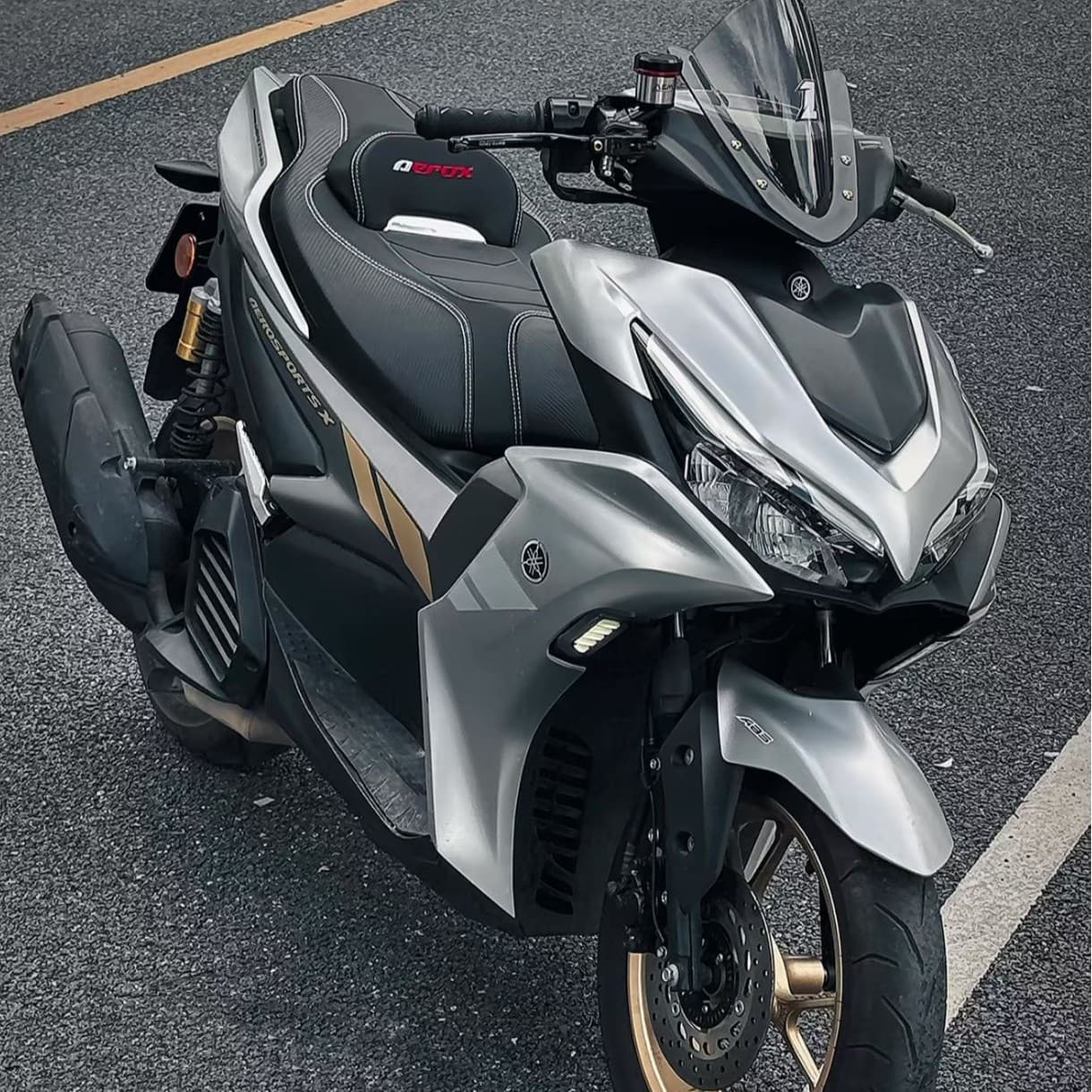 Compatible with 21-24 Yamaha AEROX SPORTS X155 Modified Seat Cushion Aerox155 Seat Bag nvx155 Seat Cushion
