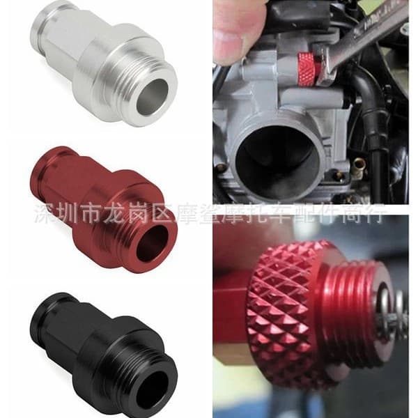 Motorcycle Modification Kawasaki Suzuki Yamaha Carburetor CNC Hot Start Nut Carburetor Throttle Cable Nut