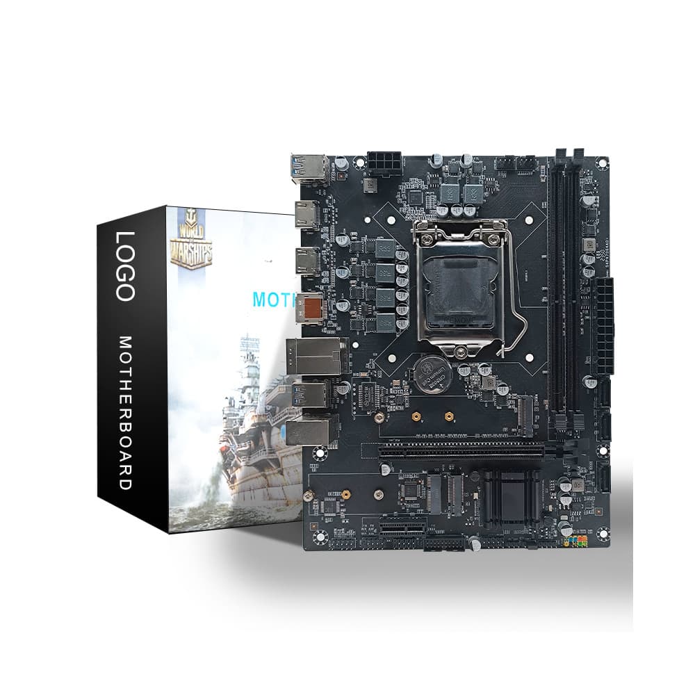 H511 Desktop Computer Motherboard 1200-Pin DDR4 Memory Support 10/11th Gen CPU H470 Discrete Graphics Gaming Motherboard