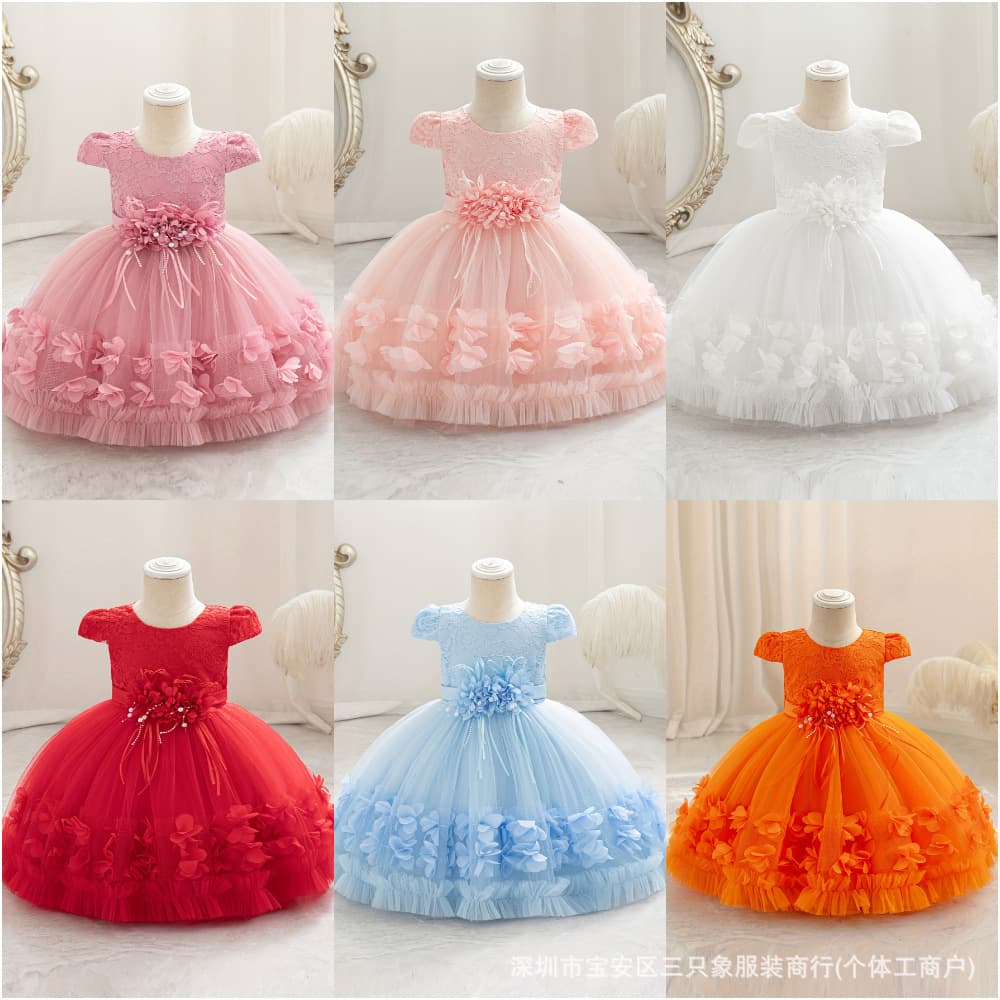 Princess Dress, Chiffon Dress, Girl Dress Princess Dress