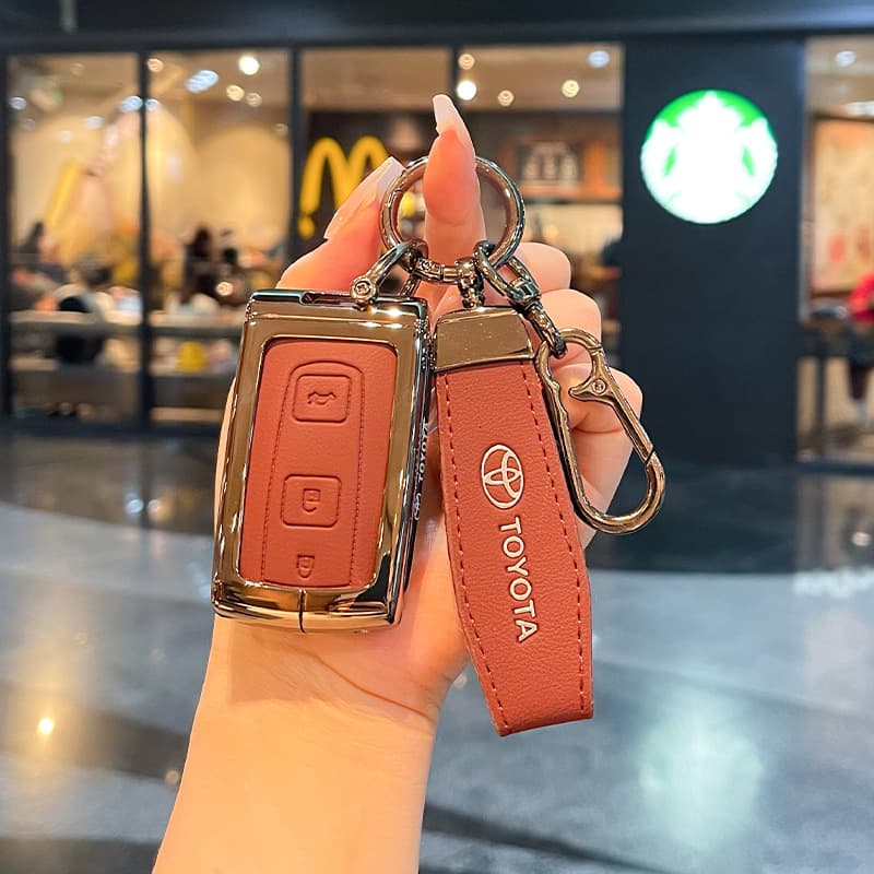 Compatible with Old Toyota Prius Key Case 05/06/07/08 Crown 12th Gen Car Key Cover Shell